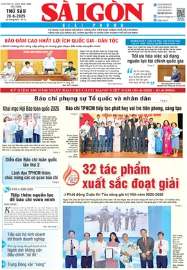 BÁO SÀI GÒN GIẢI PHÓNG NGÀY 20/6/2025