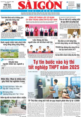 BÁO SÀI GÒN GIẢI PHÓNG NGÀY 24/6/2025