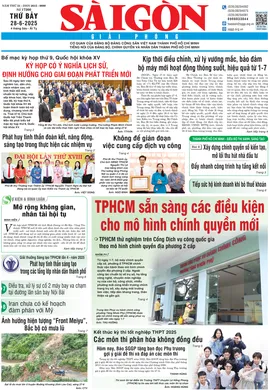 BÁO SÀI GÒN GIẢI PHÓNG NGÀY 28/6/2025