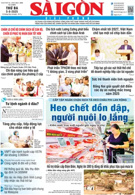Báo Sài Gòn Giải Phóng ngày 5/8/2025