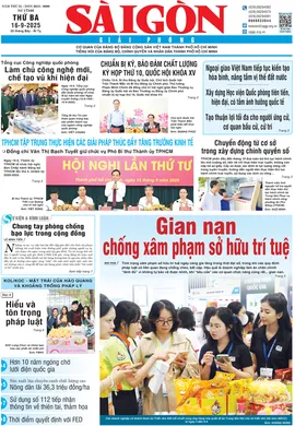 BÁO SÀI GÒN GIẢI PHÓNG NGÀY 16/9/2025