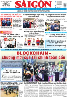 Báo Sài Gòn Giải Phóng ngày 10/10/2025