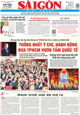 Báo Sài Gòn Giải Phóng ngày 16/10/2025