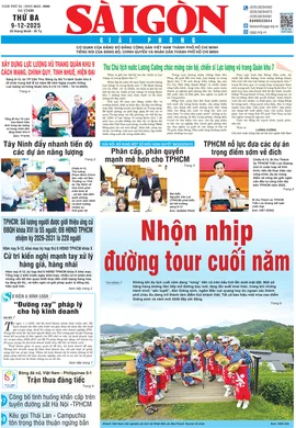 Báo Sài Gòn Giải Phóng ngày 9/12/2025