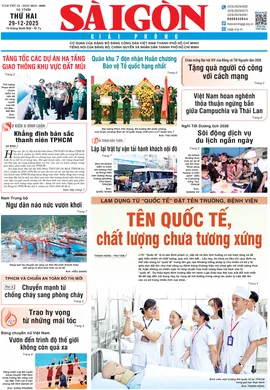 Báo Sài Gòn Giải Phóng ngày 29/12/2025