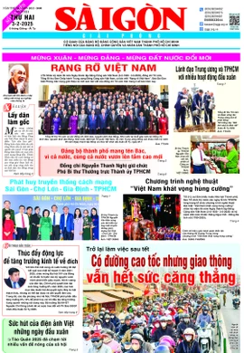 Báo Sài Gòn Giải Phóng ngày 3/2/2025