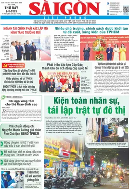 Báo Sài Gòn Giải Phóng ngày 9/8/2025
