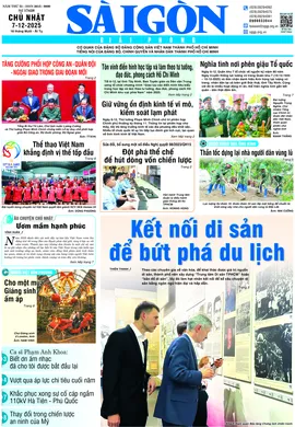 Báo Sài Gòn Giải Phóng ngày 7/12/2025