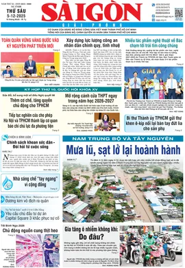 Báo Sài Gòn Giải Phóng ngày 05/12/2025