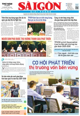 Báo Sài Gòn Giải Phóng ngày 2/4/2026