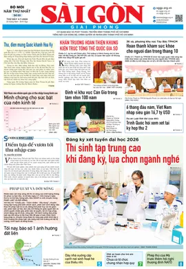 Báo Sài Gòn Giải Phóng ngày 4/7/2026