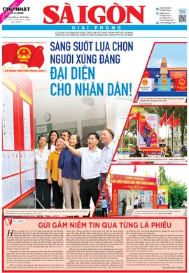 Báo Sài Gòn Giải Phóng ngày 15/3/2026