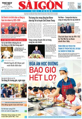 Sài Gòn Giải Phóng ngày 11/4/2026