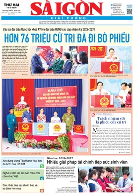 Báo Sài Gòn Giải Phóng ngày 16/03/2026