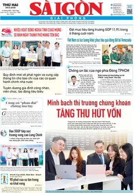 Báo Sài Gòn Giải Phóng ngày 29/6/2026