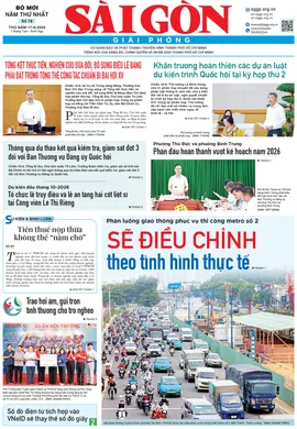 Báo Sài Gòn Giải Phóng ngày 17/9/2026