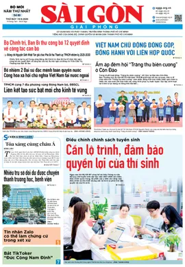 Báo Sài Gòn Giải Phóng ngày 19/9/2026