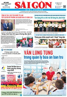 Báo Sài Gòn Giải Phóng ngày 23/9/2026