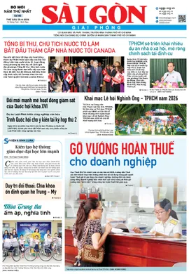 Báo Sài Gòn Giải Phóng ngày 25/9/2026