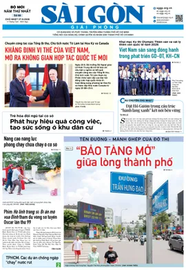 Báo Sài Gòn Giải Phóng ngày 27/9/2026