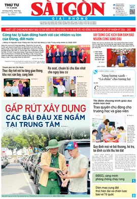 Báo Sài Gòn Giải Phóng ngày 11/3/2026