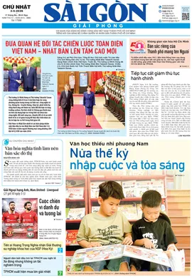 Báo Sài Gòn Giải Phóng ngày 3/5/2026
