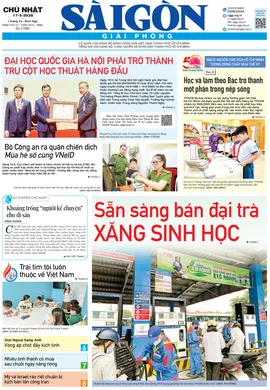 Báo Sài Gòn Giải Phóng ngày 17/5/2026