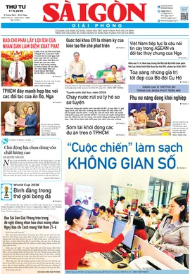 Báo Sài Gòn Giải Phóng ngày 17/6/2026