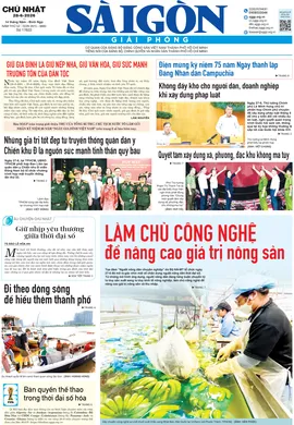 Báo Sài Gòn Giải Phóng ngày 28/6/2026