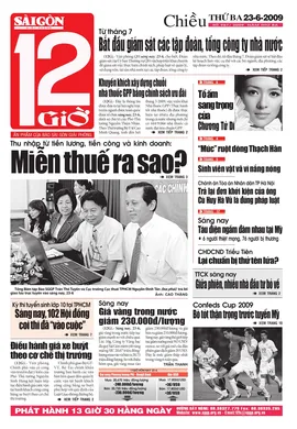 Sài Gòn Giải Phóng - 12 Giờ - số ngày 23/06/2009