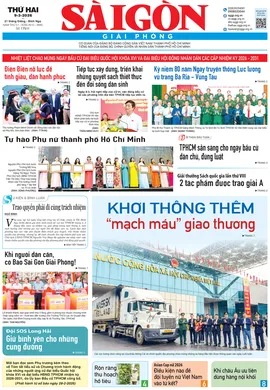 Báo Sài Gòn Giải Phóng ngày 9/3/2026