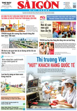 Báo Sài Gòn Giải Phóng ngày 16/5/2026
