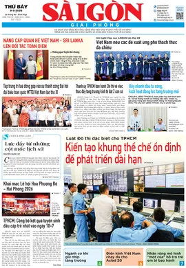 BÁO SÀI GÒN GIẢI PHÓNG - NGÀY 9/5/2026