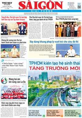 BÁO SÀI GÒN GIẢI PHÓNG - NGÀY 23/5/2026