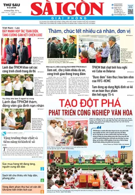 Báo Sài Gòn Giải Phóng ngày 6/2/2026