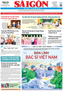 Báo Sài Gòn Giải Phóng ngày 25/2/2026
