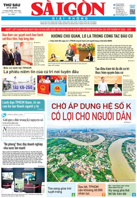 Báo Sài Gòn Giải Phóng ngày 27/2/2026