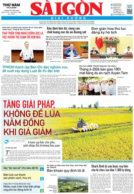 Báo Sài Gòn Giải Phóng ngày 19/03/2026