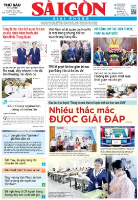 Báo Sài Gòn Giải Phóng ngày 17/4/2026