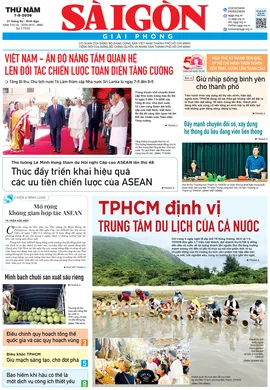 Báo Sài Gòn Giải Phóng ngày 7/5/2026