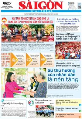 Báo Sài Gòn Giải Phóng ngày 13/5/2026