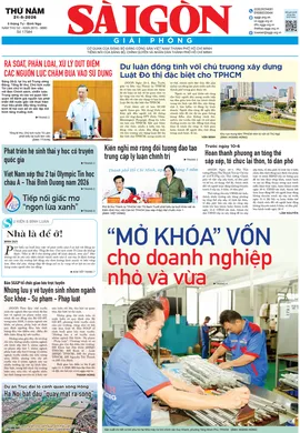 Báo Sài Gòn Giải Phóng ngày 21/5/2026