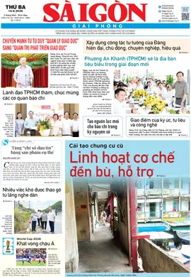 Báo Sài Gòn Giải Phóng ngày 16/6/2026