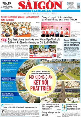 Báo Sài Gòn Giải Phóng ngày 1/7/2026
