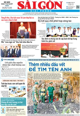 Báo Sài Gòn Giải Phóng ngày 10/7/2026