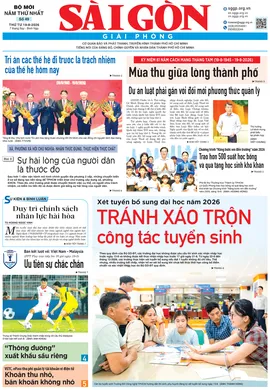 Báo Sài Gòn Giải Phóng ngày 19/8/2026