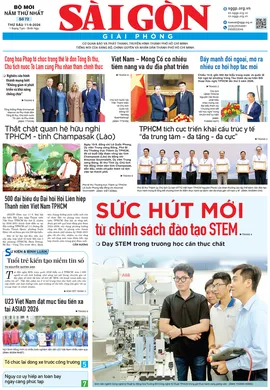 Báo Sài Gòn Giải Phóng ngày 11/9/2026
