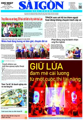 Báo Sài Gòn Giải Phóng ngày 24/5/2026