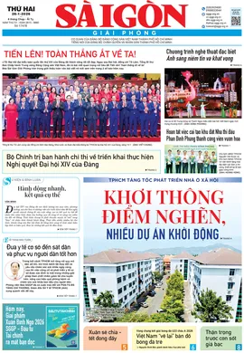 Báo Sài Gòn Giải Phóng ngày 26/1/2026