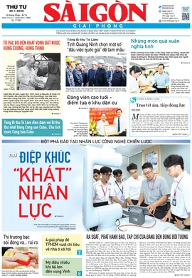 Báo Sài Gòn Giải Phóng ngày 28/1/2026